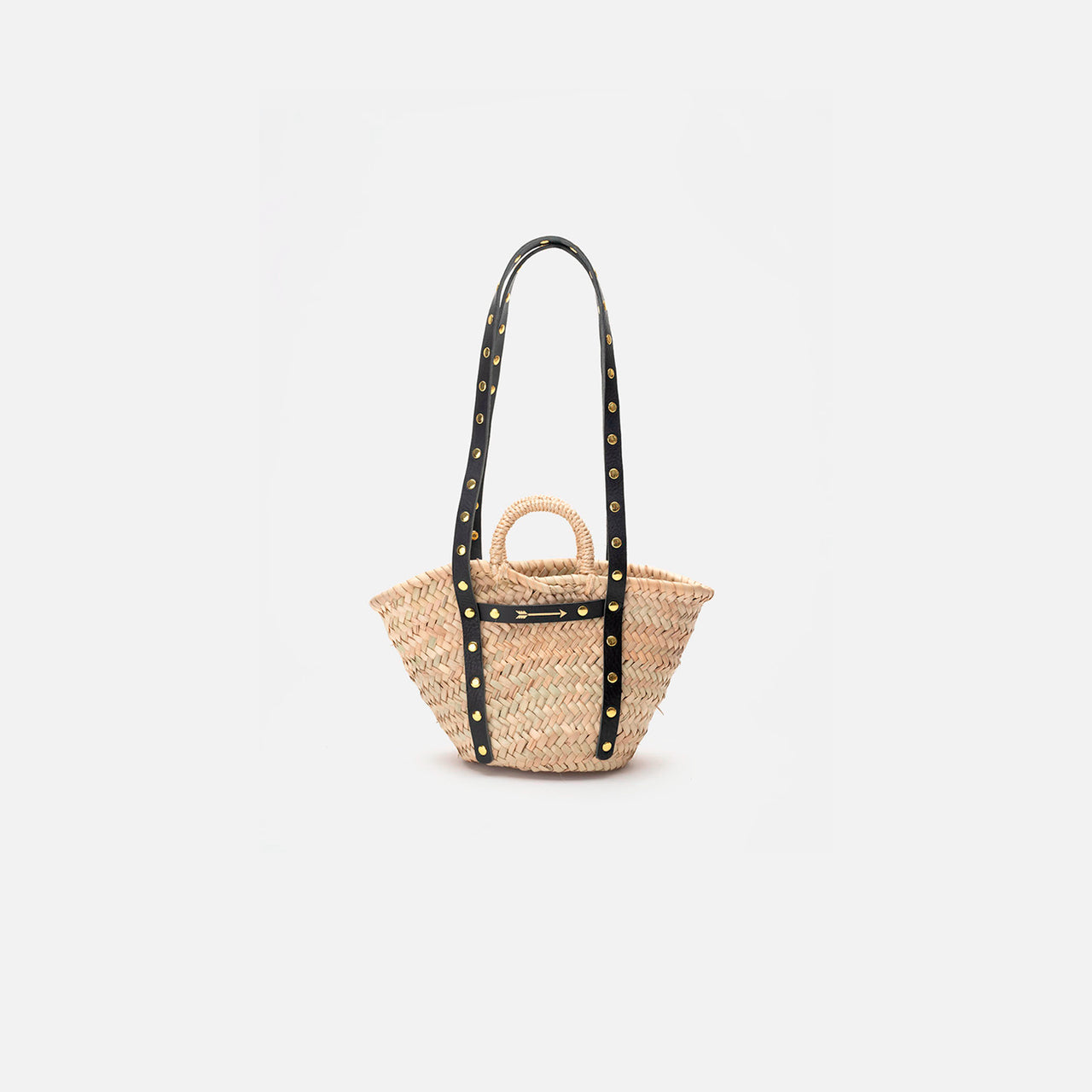 Basket Small Tachuelas Negro