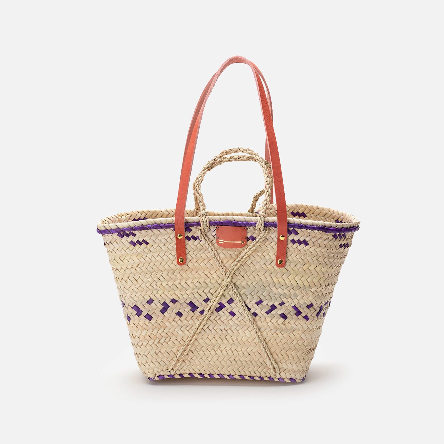 Basket Tote Asa Rosa