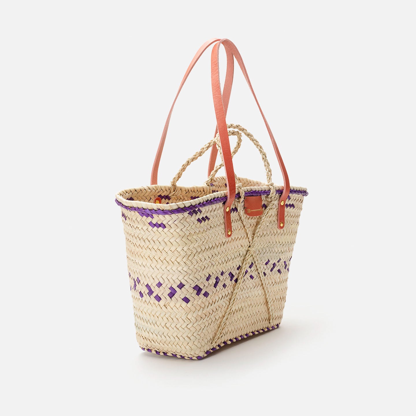 Basket Tote Asa Rosa