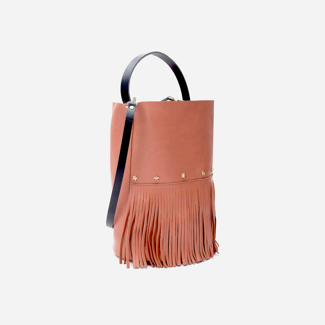 Bucket fringes Terracota