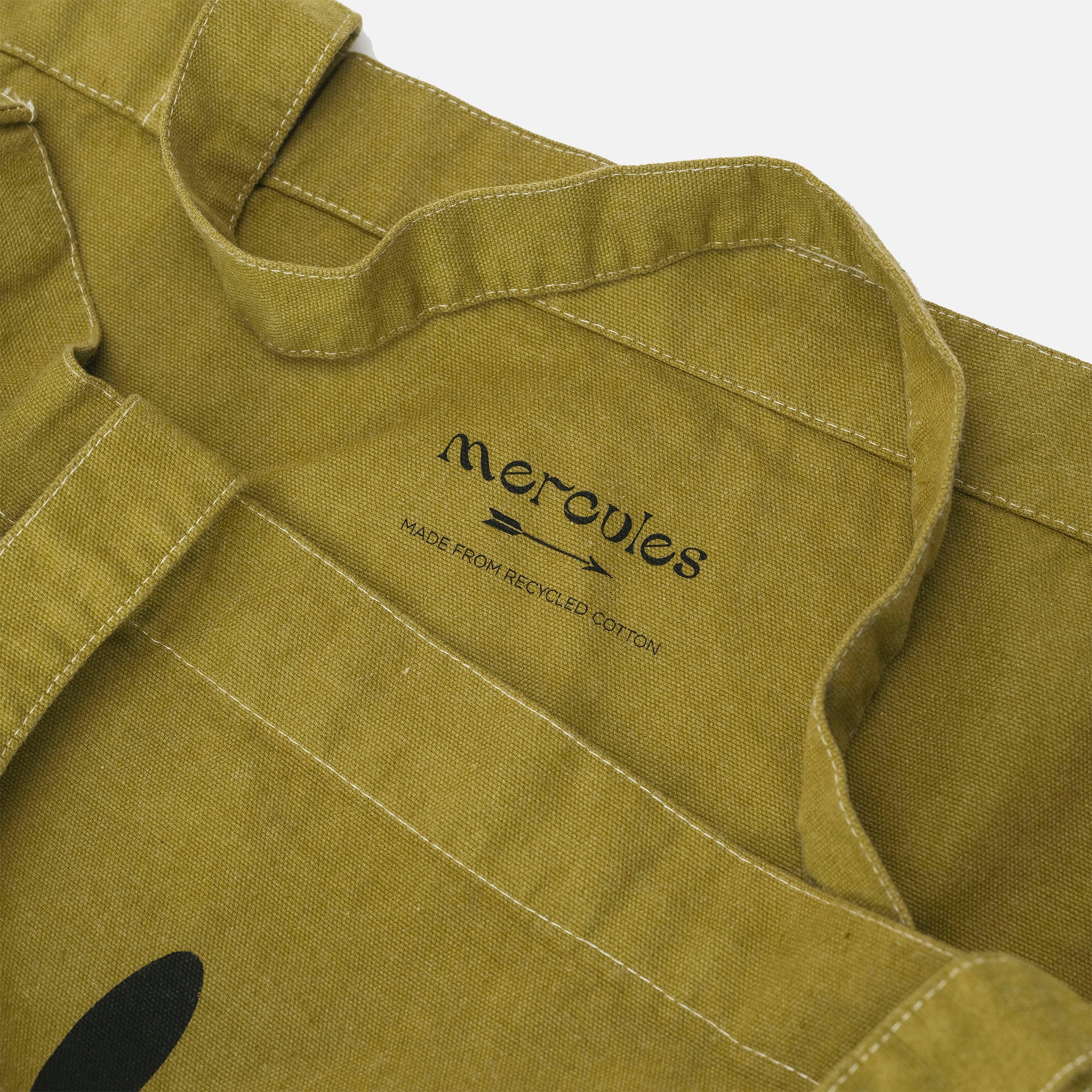 Canvas tote Smiley Matcha