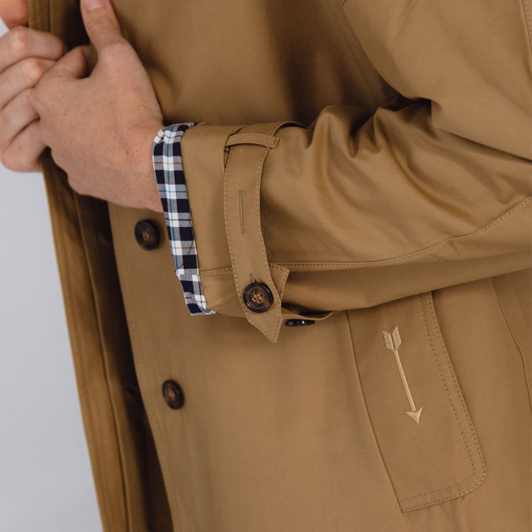 Gabardina Camel