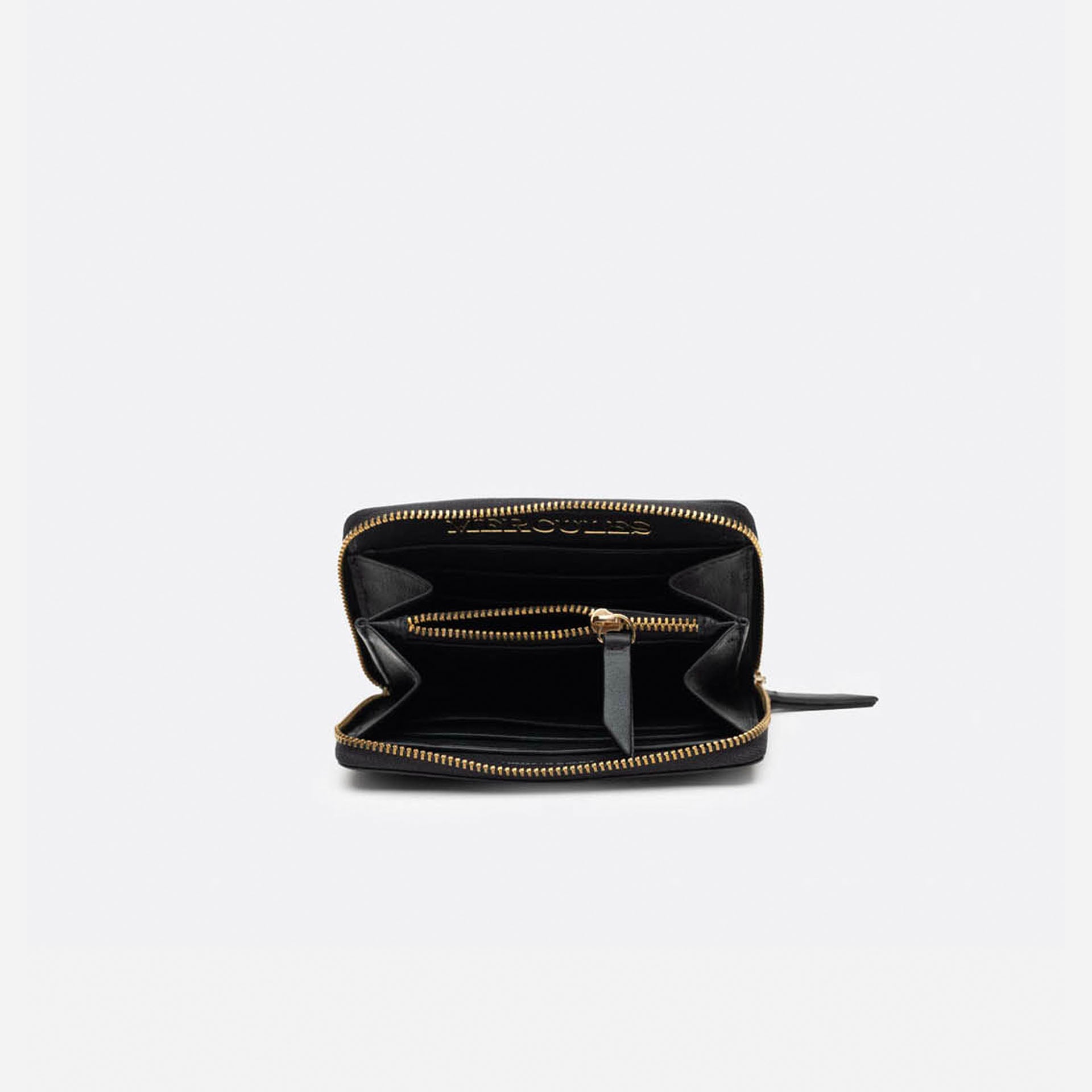 Cartera Continental Zip Negro